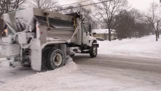 DPW crews respond to major snow event in Jackson