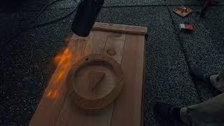 "I challenge you: can you do this? "DIY Camping Wooden Box