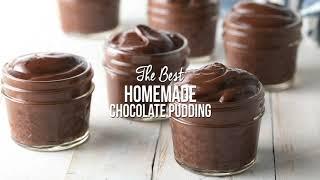 The Best Homemade Chocolate Pudding Recipe ⁠