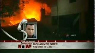 Palestinian Journalist reporting from Gaza City. Mohammed Omer!
