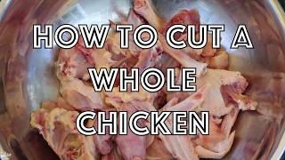 How to Cut a Whole Chicken for Soup