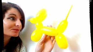 tuto sculpture ballon chien