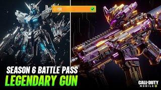 Legendary Gun in Battle Pass Now - Season 6 Leaks CODM - Gundam x COD Mobile