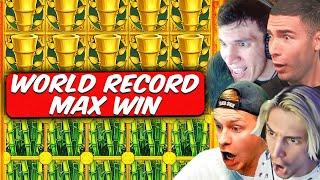 BIG BAMBOO MAX: TOP 10 World Record Biggest Wins (xQc, Ayezee, Spinlife)