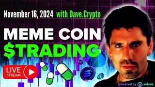 Memecoin Trading  || Memecoin Trading Live 