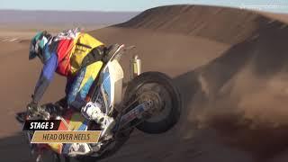 Africa Eco Race  - Monaco to Dakar Rally  - Sand Dune Crash