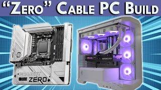  MSI Project Zero PC Build Guide - Ryzen 7800X3D | No Cable PC Builds Are Here