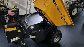 Lumag Maschinen Mini Dumper MD 500 EPRO H Elektroantrieb für Pferdebesitzer Koppel misten Pferdewirt