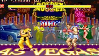 Super Street Fighter II: The New Challengers - Ken (Arcade) Level 8