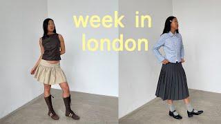 week in london vlog | brand events, unboxing vintage