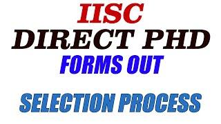 Winter Admissions | IISc Bangalore | Forms Out | Selection Process | Winter admission in IITs