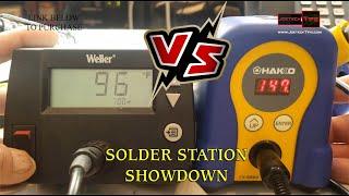 Weller vs Hakko solder stations | JoeteckTips