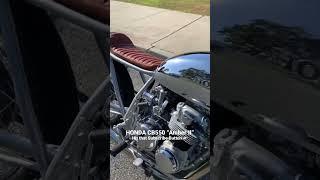 Honda CB550 Startup  || #caferacers #motorcycle #motorcycles #caferacer #diy #hondamotorcycles