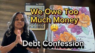 Debt Confession - Brand New Budget November - Budget By Paycheck Planner @thebudgetmom