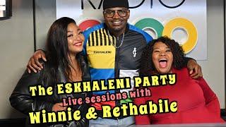 The Eskhaleni Party live sessions - Winnie and Rethabile khumalo performance