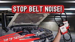 Eliminate Drive Belt Noise for Good: Know When to Replace or Adjust Your Belts