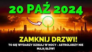 Nadchodzi! 20 Paź 2024 Energia Super Pełni Uderza w Falę Burzy Geomagnetycznej - Krytyczna Noc