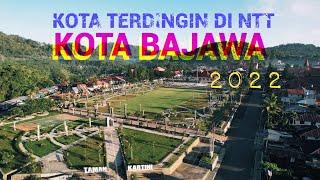 EXLUSIVE  Kota dingin ZUPER cantik BAJAWA | KOTA TERINDAH DI NUSA TENGGARA TIMUR  video Drone