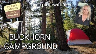 Buckhorn Campground in the Angeles National Forest, CA.