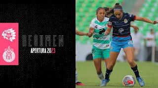 Resumen Santos vs Chivas | Jornada 3 - Liga BBVA MX Femenil