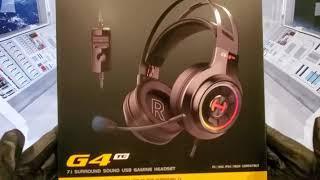 Edifier G4 TE for PC, PS4, Xbox 7.1 Surround Sound Gaming Headphones (EPISODE 2983) Amazon Unboxing