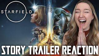 REACTING to Starfield - Story Trailer | Xbox Games Showcase 2023 (I NEED IT NOW!)