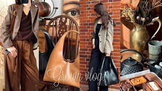 Autumn daily vlog New bag & Autumn outfit ideas | What I bought in Korea | Packing | Skincare|Tokyo