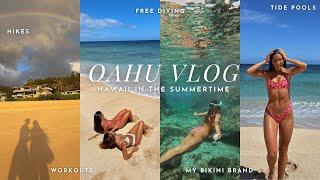 Oahu Vlog: tide pools, hikes, traveling w/ best friends !!