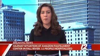 Fall River Amazon warehouse evacuated; 11 workers sent to hospital