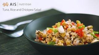 Tuna, Rice and Chickpea Salad - AIS Nutrition Minute Meals