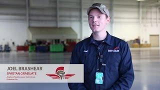 Aviation Maintenance Testimony | Joel Brashear | Spartan College