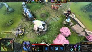 NaVi vs 6 87 — Megacreeps comeback Dota 2