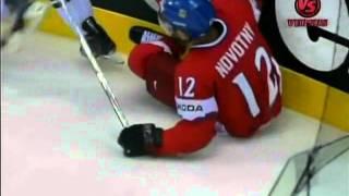 Jack Johnson Hit on Jiri Novotny