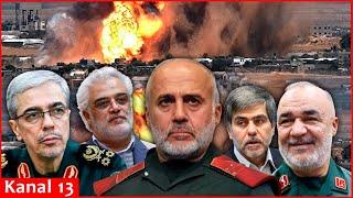 Iranian generals, nuclear scientists were killed after relentless attack