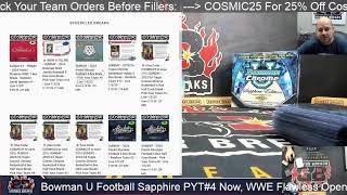 Welcome to Bomber Sports Cards Live Breaks! Luminaries, Absolute, Prizm, Chrome Sapphire, Cosmic