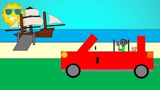 Go For A Walk Ride A Pirate Ship 4UKIDS TV