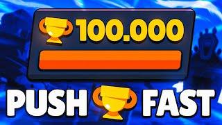 How To PUSH Trophies FAST in Brawl Stars