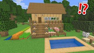 How To Build a Modern Wooden House in Minecraft