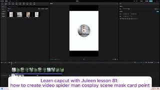 Learn capcut with Juleen lesson 82: Create beautiful ballet intro videos with capcut 2024