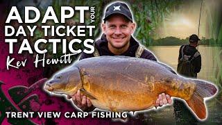 DAY TICKET CARP FISHING | TRENT VIEW FISHERY NOTTINGHAMSHIRE | KEV HEWITT