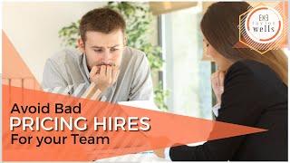 Pricing Recruitment  ‍  Avoid Bad Pricing Hires For Your Team