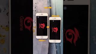 Fastest Free Fire - iPhone 6s vs iPhone 7 #shorts #freefire #iphone6s #iphone7