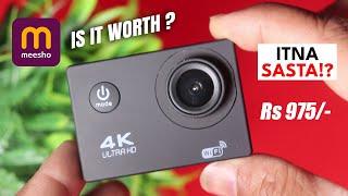 Meesho cheapest 4k action camera under 1000 rs in india Review | Best action camera in india 2025 ?