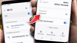 How to see connected WiFi Password with & without QR Code 2025