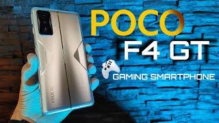 Poco F4 GT 5G I Unboxing & erster Eindruck I Gaming Smartphone mit extra Ausstattung I deutsch I 4K