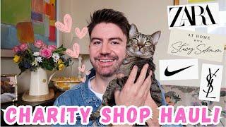 WICKES DISASTER & CHARITY SHOP HAUL *DESIGNER & HOMEWARE* | MR CARRINGTON