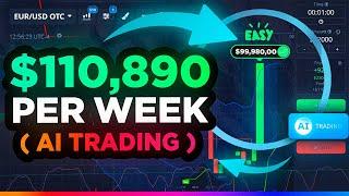 $110,890 PER WEEK WITH AI TRADING BOT ON POCKET OPTION | POCKET OPTION BOT | BINARY OPTION STRATEGY