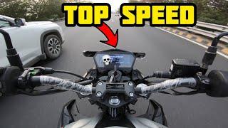 Hero Xtreme 125R Top Speed  Full Throttle Speed Run