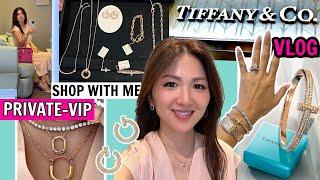 OMG! SO MANY NEW PIECES + ICONIC UPGRADES | PRIVATE SHOP WITH ME AT TIFFANY & CO | CHARIS