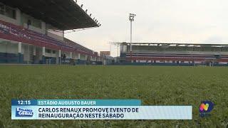 Estádio Augusto Bauer é reinaugurado, Camboriú precisa vencer para garantir acesso